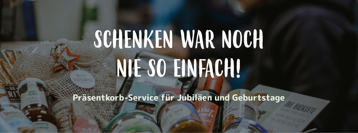 Header Schenken war noch nie so einfach