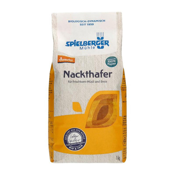 Produktfoto zu Spielberger - Nackthafer - 1kg