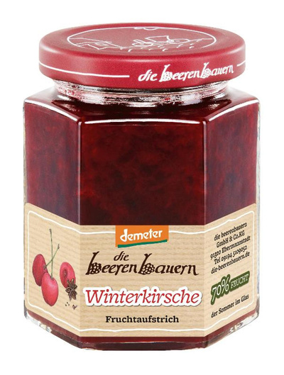 Produktfoto zu Winterkirsche Fruchtaufstrich - 200g