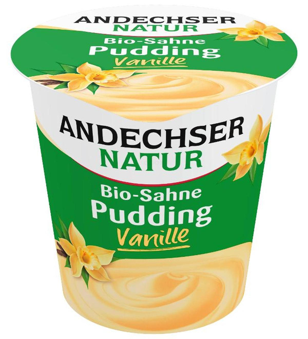 Produktfoto zu Andechser - Sahne Pudding Vanille - 150g