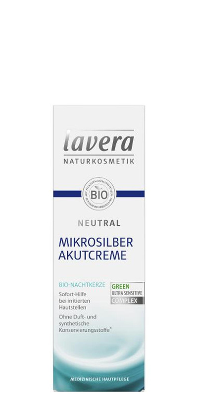 Produktfoto zu Lavera - Neutral Mikrosilber Akutcreme - 75ml