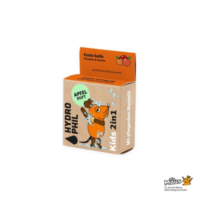 Produktfoto zu Hydrophil - Kids Shampoo & Dusche Maus Apfel - 60g