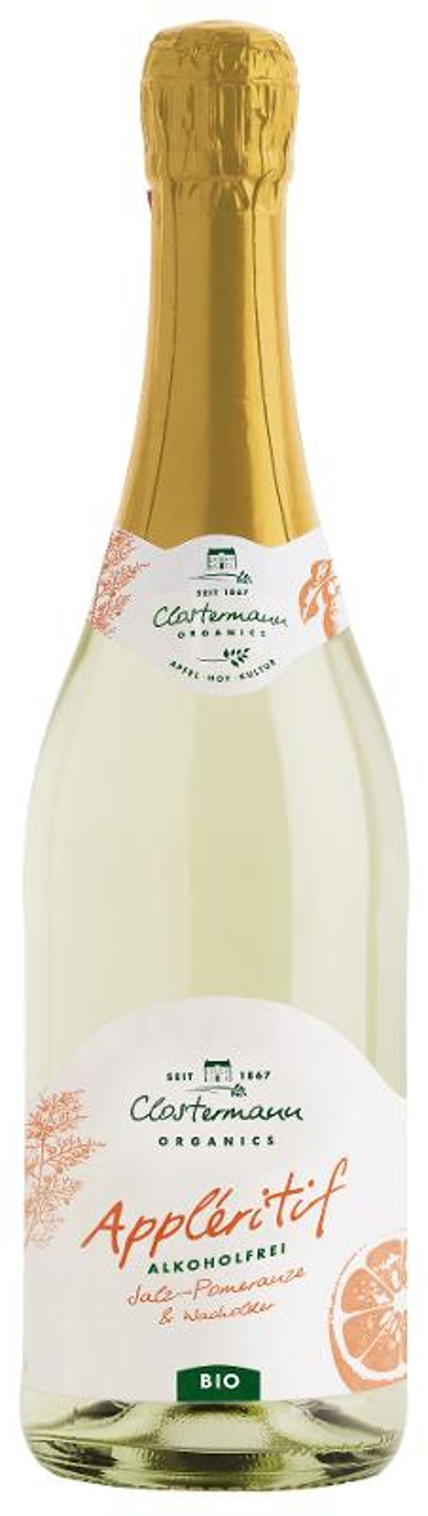 Produktfoto zu Clostermann - Appléritif Salz Pomeranze - 0,75l