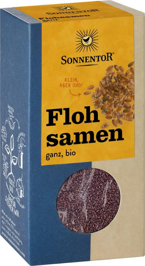 Produktfoto zu Sonnentor - Flohsamen Tüte - 90g