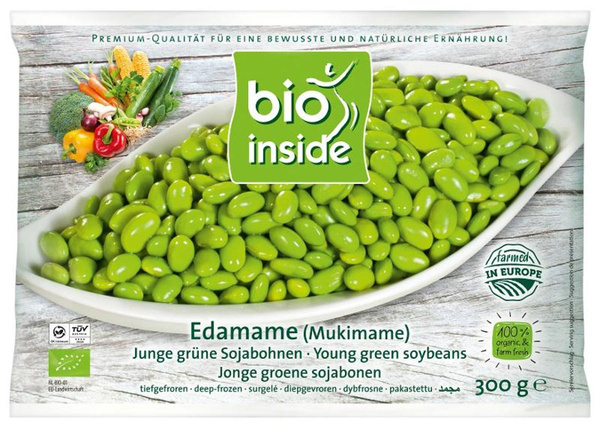 Produktfoto zu bio inside - Edamame ohne Schale, tiefgekühlt - 300g