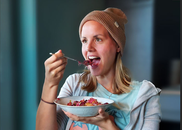 Couscoussalat mit Pflaumen