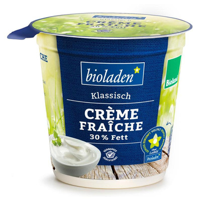 Produktfoto zu Bioladen Creme fraiche - 150g