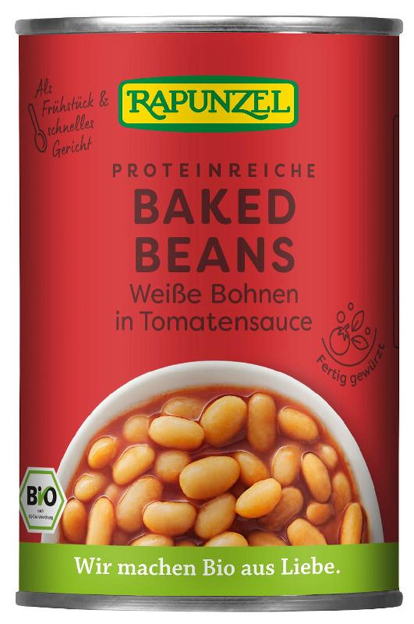 Produktfoto zu Rapunzel - Baked Beans in der Dose - 400g