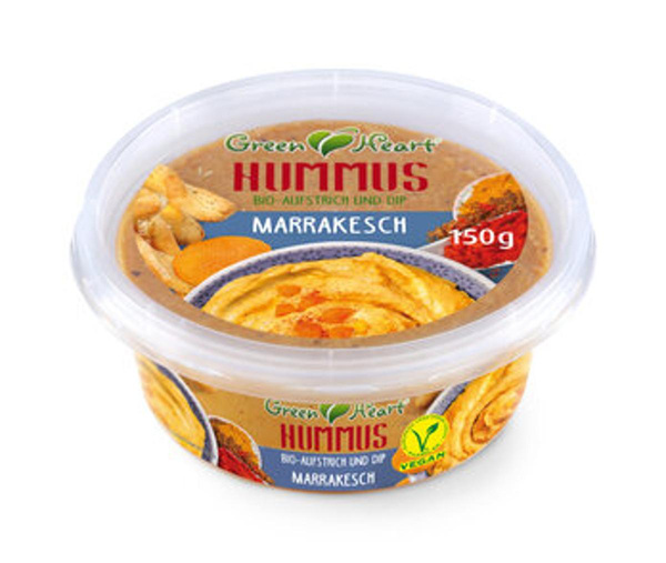 Produktfoto zu Green Heart - Hummus Marrakesch - 150g