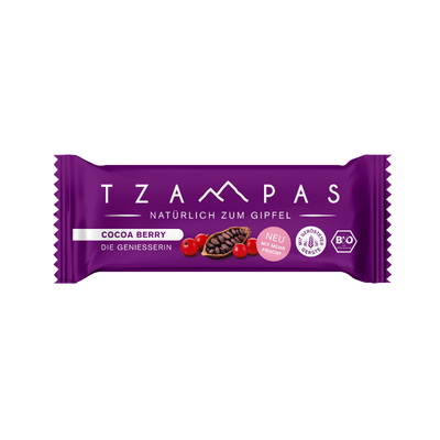 Produktfoto zu TZAMPAS - Gebinde Cocoa Berry Energieriegel - 16x40g