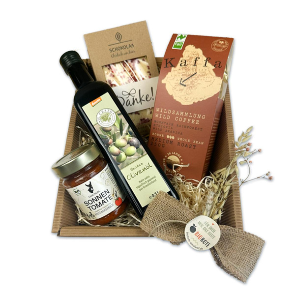 Produktfoto zu Präsentkorb "Danke"