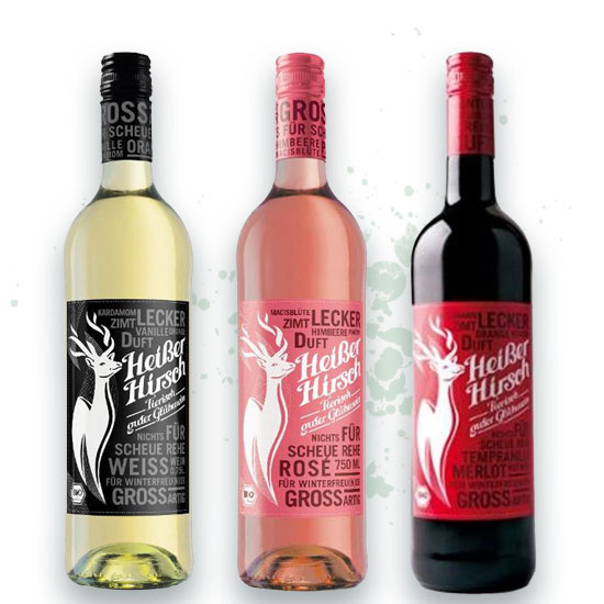 Gewinn: 3 Flaschen Heißer Hirsch