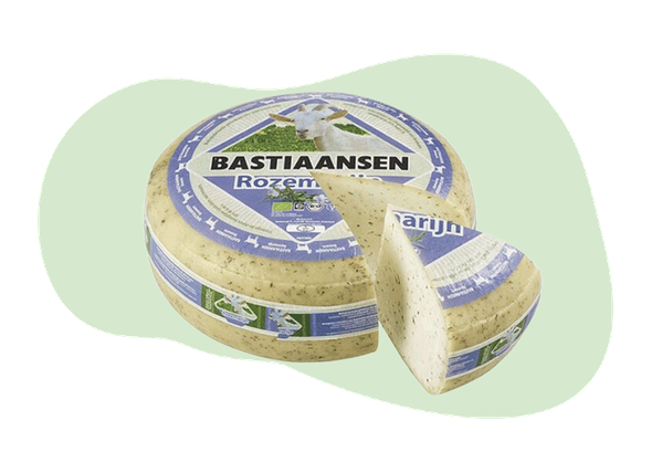 Bastiaansen Ziegen Gouda mit Rosmarin