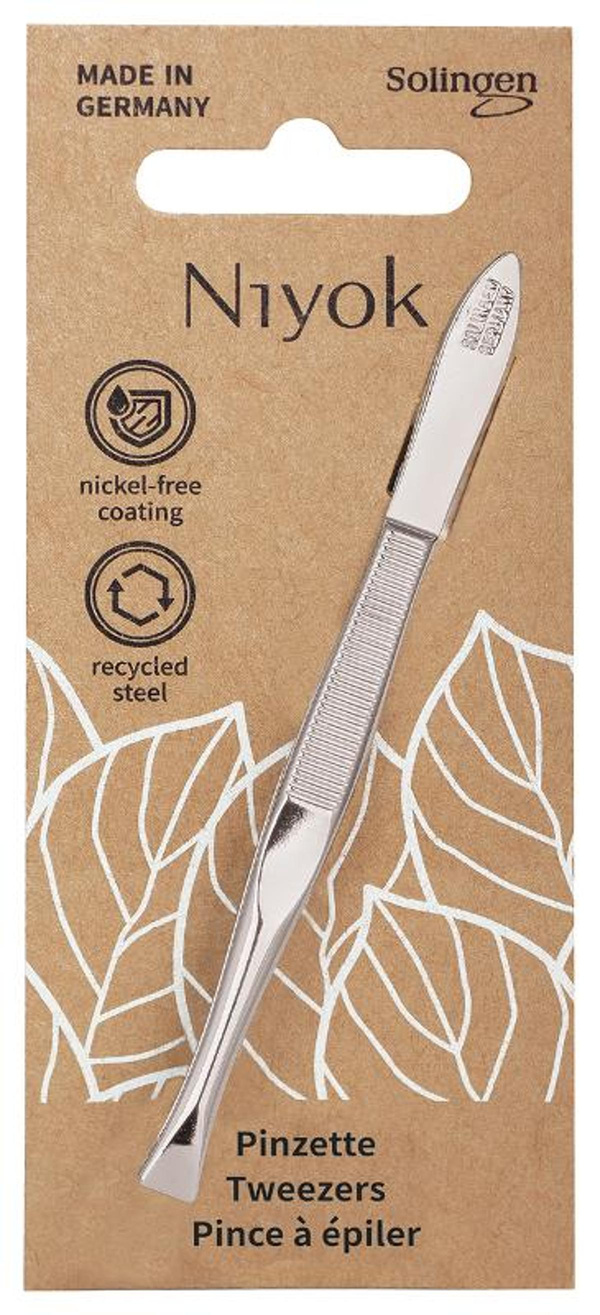 Produktfoto zu Niyok - Pinzette gerade Solingen Vitaloy