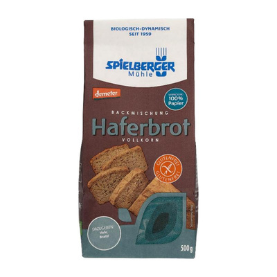 Produktfoto zu Spielberger - Haferbrot Backmischung - 500g