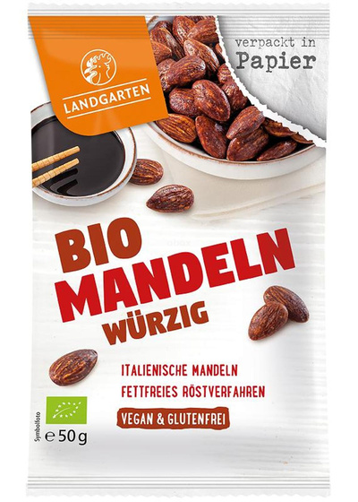 Produktfoto zu Landgarten - Mandeln Würzig - 50g