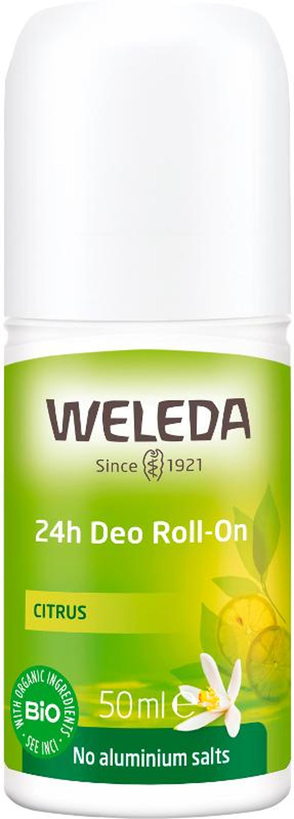Produktfoto zu Weleda - Citrus 24h Deo Roll-On - 50ml
