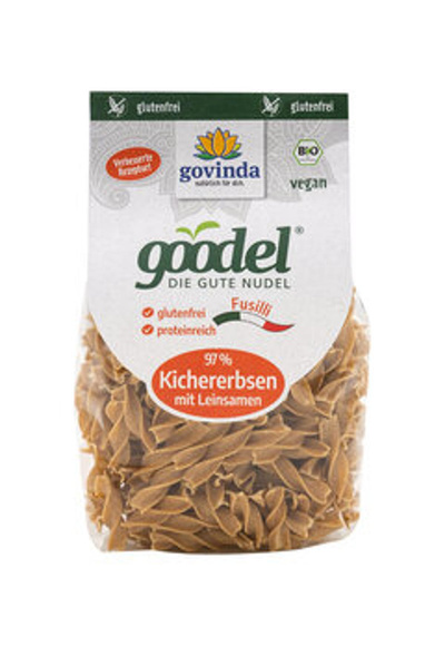 Produktfoto zu Govinda - Kichererbsen Spirelli - 250g