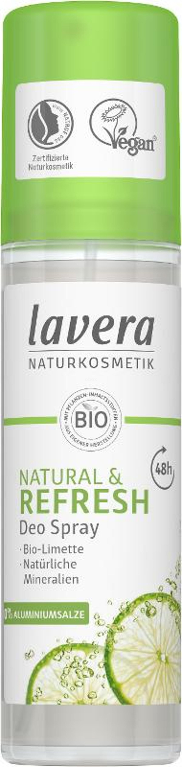 Produktfoto zu Lavera - Deo Spray Refresh - 75ml