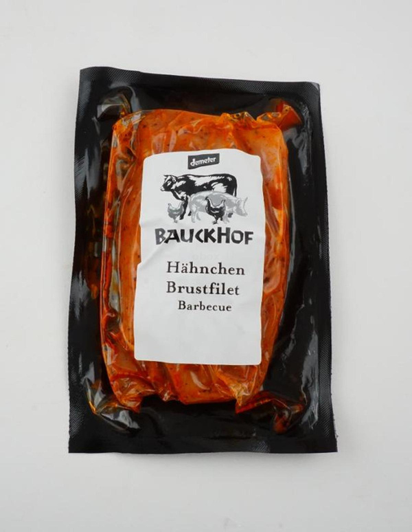 Produktfoto zu Bauckhof - Hähnchenbrustfilet, mariniert BBQ - ca. 300g (2 Stück)