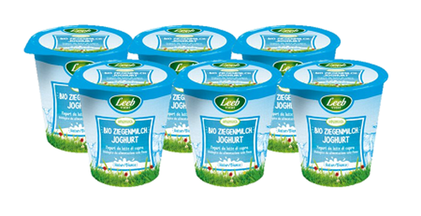 Produktfoto zu Leeb - Ziegenjoghurt natur - 6 x 125g