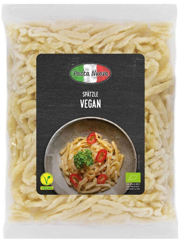 Produktfoto zu Pasta Nuova - Frische Spätzle, vegan - 500g