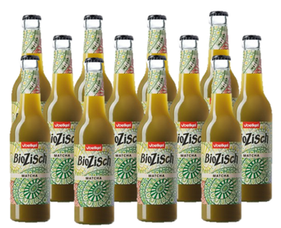 Produktfoto zu Voelkel - Bio Zisch Matcha - 12 x 0,33l