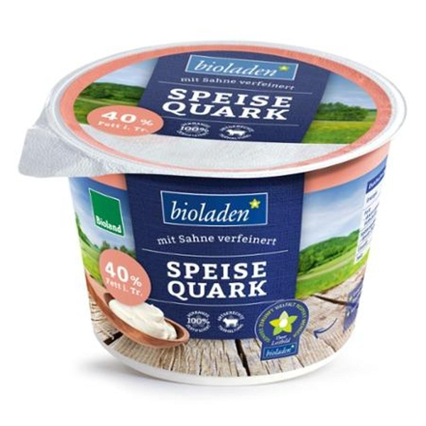 Produktfoto zu bioladen - Speisequark, 40% - 250g