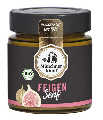 Produktfoto zu Münchner Kindl - Feigensenf - 125ml
