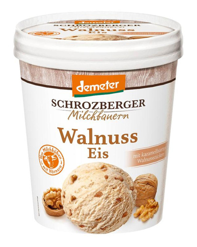 Produktfoto zu Schrozberger - Walnuss Eis - 500ml