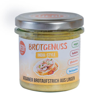 Produktfoto zu HEDI - Brotgenuss India-Style - 135g