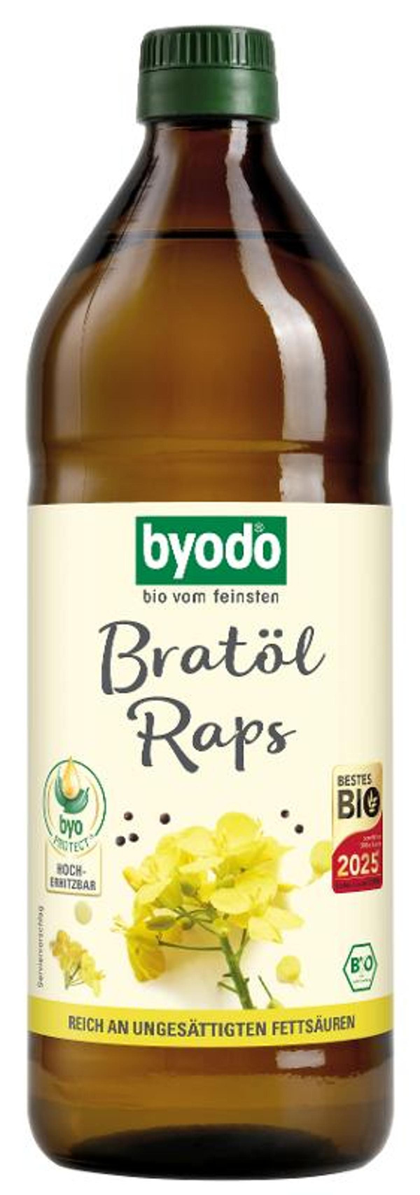 Produktfoto zu byodo - Bratöl Raps - 0,75l