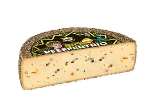 Produktfoto zu Baldauf  - Pfeffertrio - aus Heumilch g.t.S,  50%Fett i. Tr.