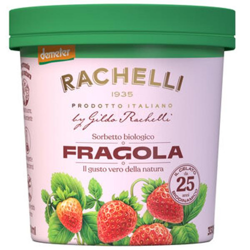 Rachelli Erdbeer Sorbet Eiscreme - 500ml