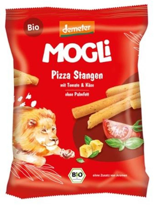 Produktfoto zu Mogli - Pizza Stangen mit Käse und Olivenöl - 75g