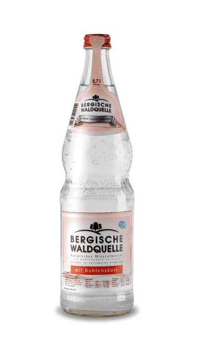 Produktfoto zu Bergische Waldquelle - Prickelnd- 12 x 0,7l