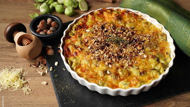 Rezeptbild für 195. Rosenkohlgratin