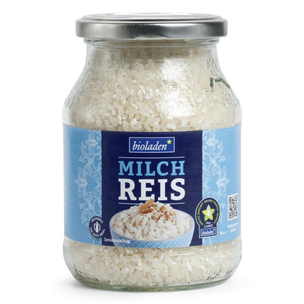 Produktfoto zu bioladen - Milchreis, weiß  - 450g