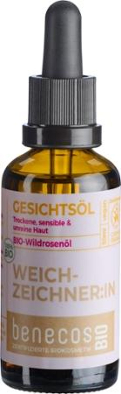 Produktfoto zu Benecos - Gesichtsöl Wildrosenöl WEICHZEICHNER:IN - 50ml