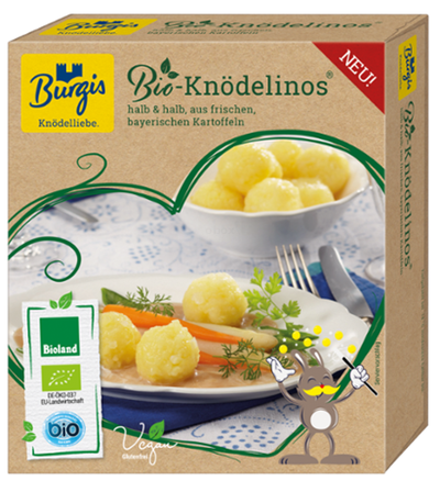 Produktfoto zu Burgis - Mini Kartoffelknödel, tiefgekühlt - 400 g