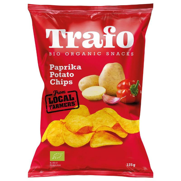Produktfoto zu Trafo - Paprika Chips - 125g