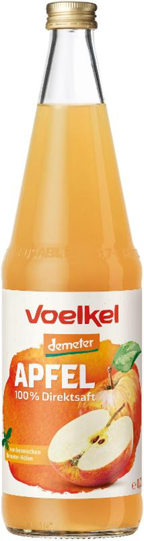 Produktfoto zu Voelkel - Heimischer Apfelsaft, naturtrüb - 0,7l
