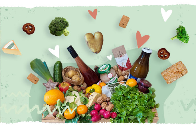 Wir spenden 1€ pro bestellter Kiste in der Lieferwoche vor Weihnachten