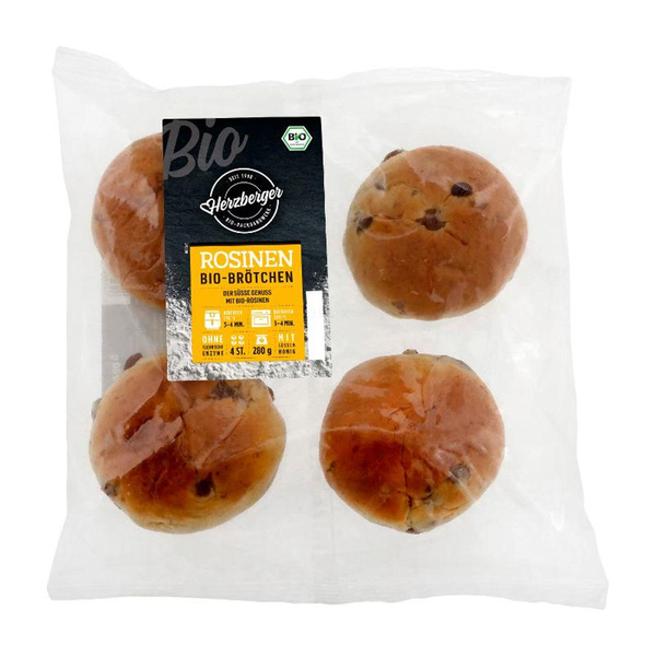 Produktfoto zu Herzberger Rosinenbrötchen - 280g