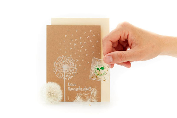 Produktfoto zu Stadtgärtner - Grußkarte, Dein Wunscherfüller
