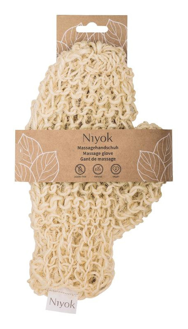 Produktfoto zu Niyok - Massagehandschuh Sisal