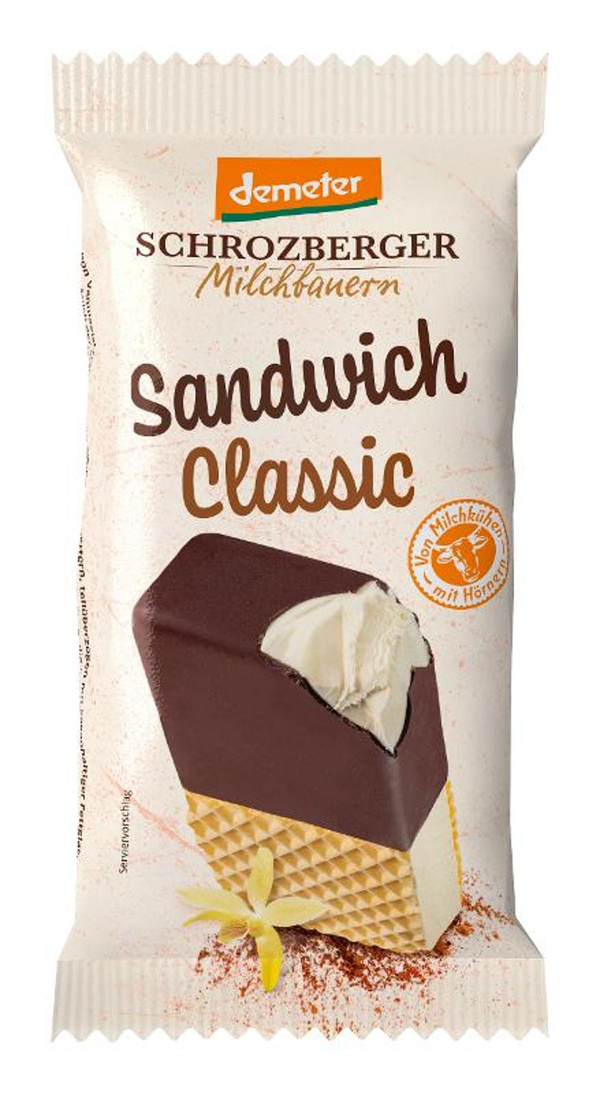 Produktfoto zu Schrozberger - Sandwich Eis Classic - 110 ml