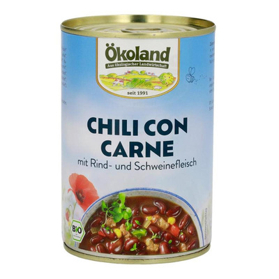Produktfoto zu Ökoland - Chili con Carne - 400g