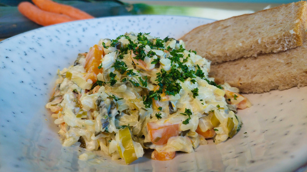 Rezeptbild für 24. Reiseintopf mit&nbsp;<br>Porree und Möhren