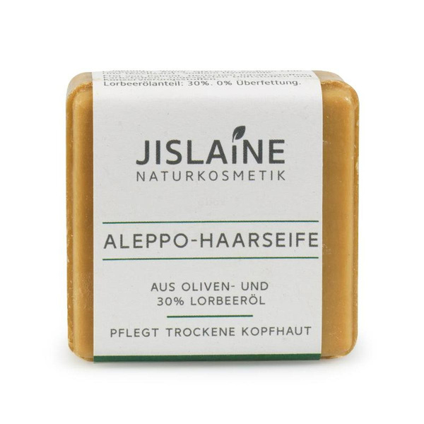 Produktfoto zu Jislaine - Aleppo Haarseife - 100g